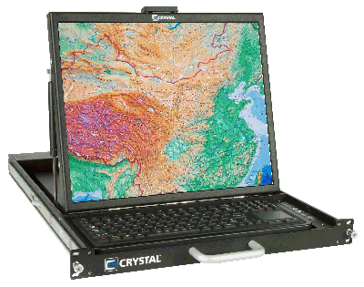 Rugged 1U 19” Display