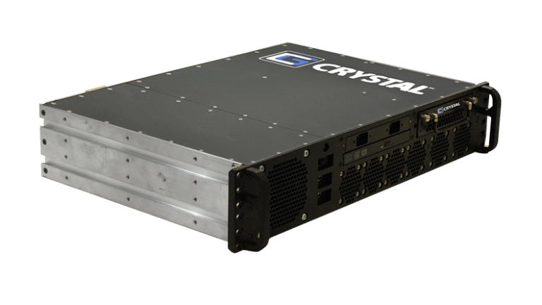 RS232S17 rugged server, front-left