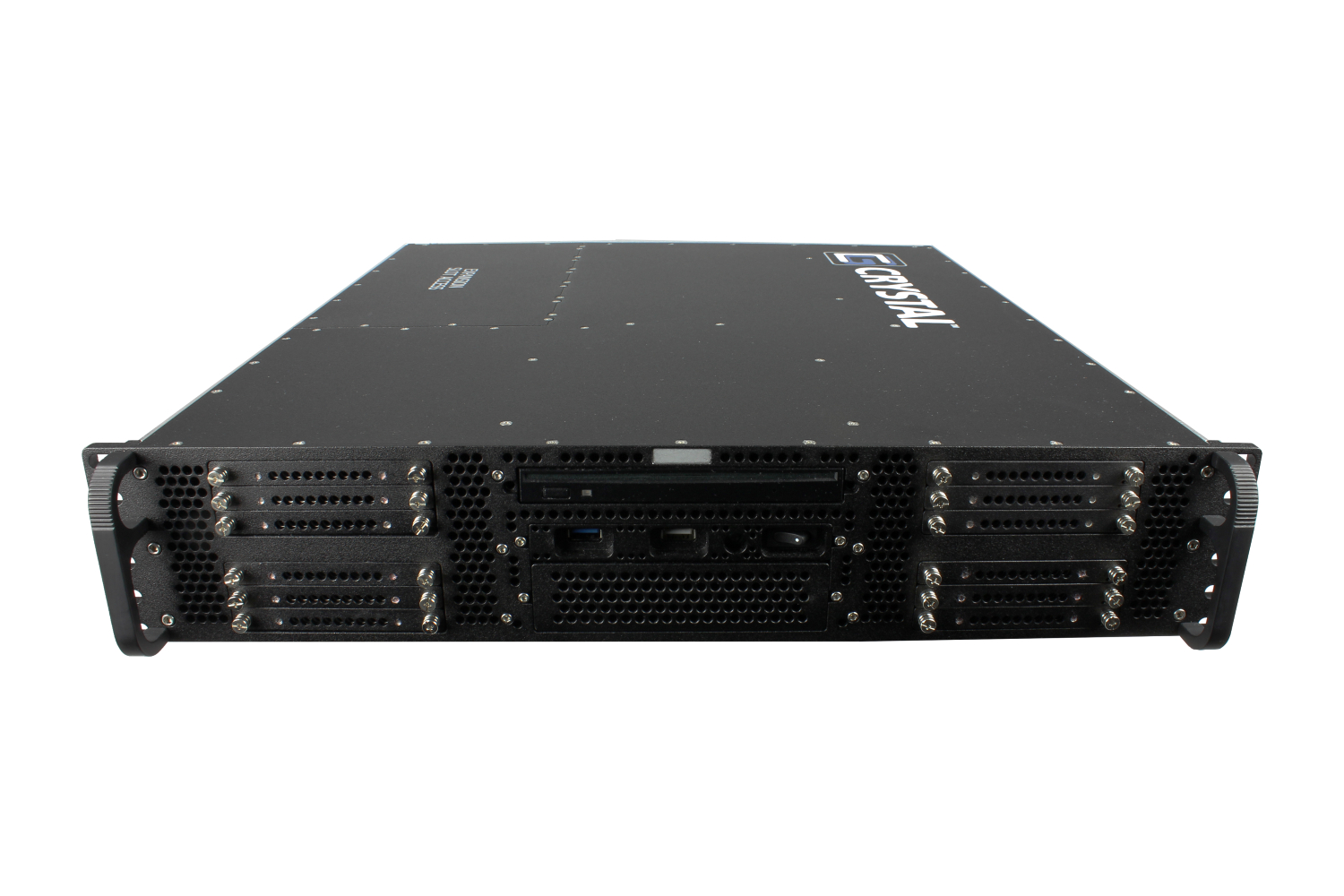 RS254 rugged rackmount 2u server, Front