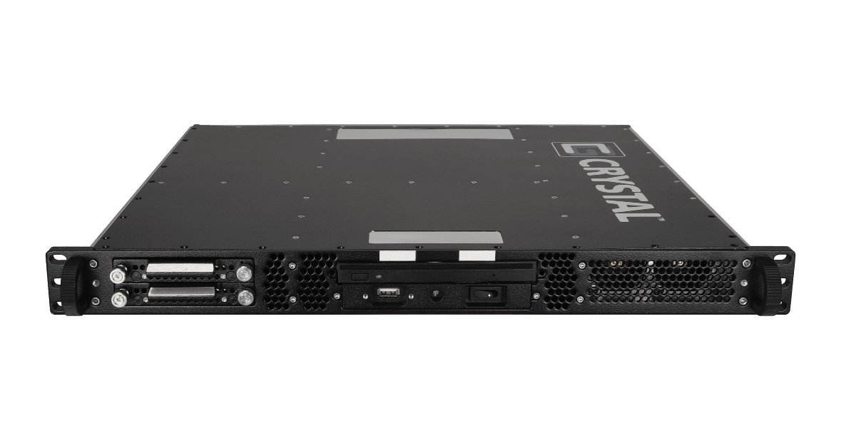 RS121S16 rugged 1U server, front