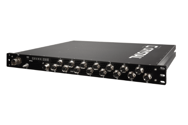 RCS7150-12M has power over ethernet (PoE) on all 12 ports